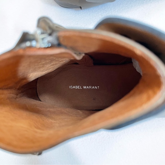 Authentic Isabel Marant Leather Booties - Picture 11 of 13